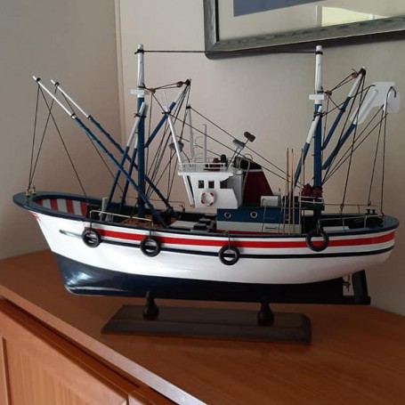 Maqueta de barco pesca del norte