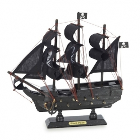 Pack 6 GALEONES PIRATA 23Cm