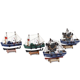 Pack 8 BARCOS DE PESCA souvenir